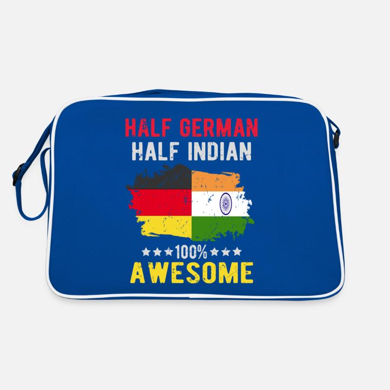 Halb Deutsch Halb Inder Retro Tasche