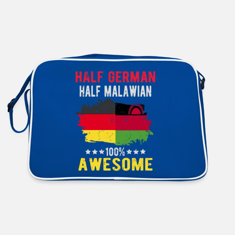 Halb Deutsch Halb Malawi Retro Tasche