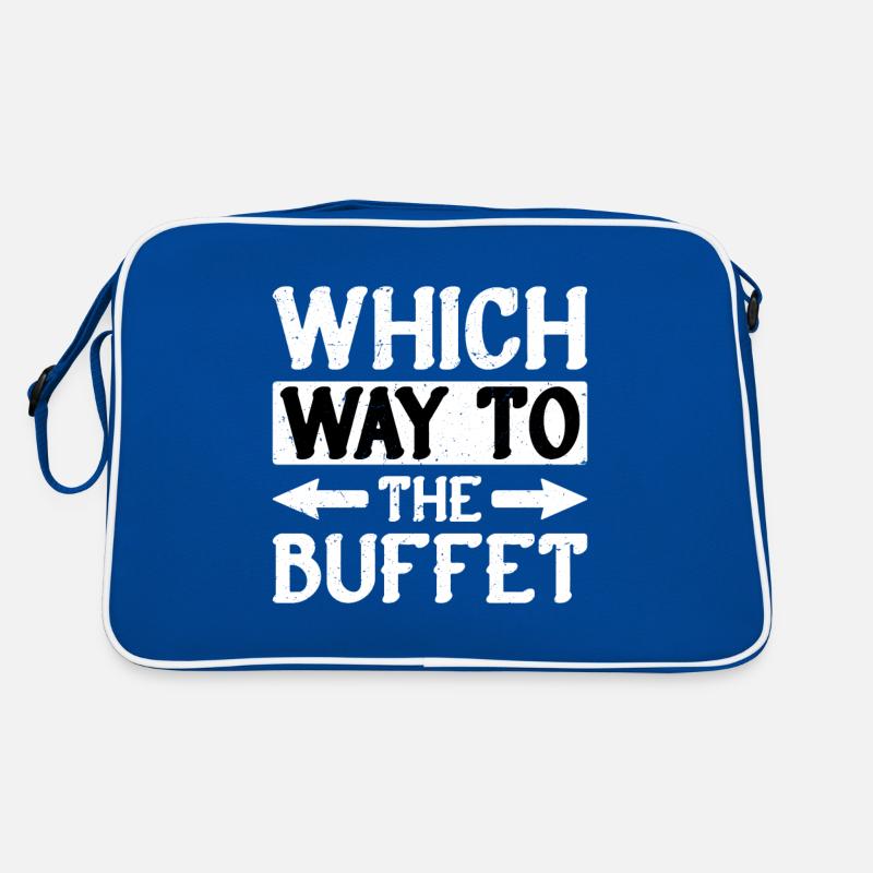 Quel chemin vers le buffet 16 Sac Retro