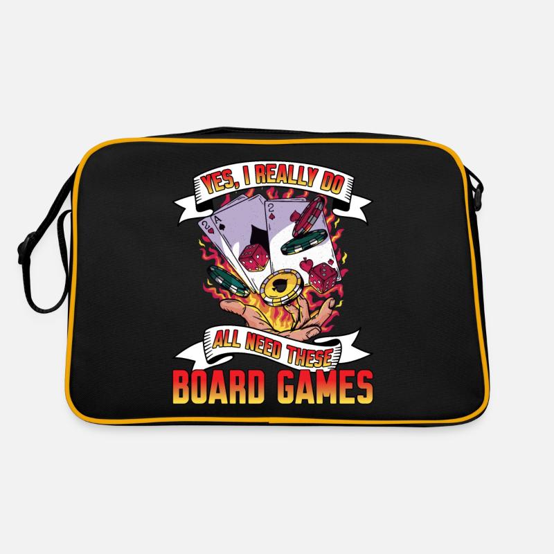 Yes, I Really Do All Need These Board Games 4 Retro Bag