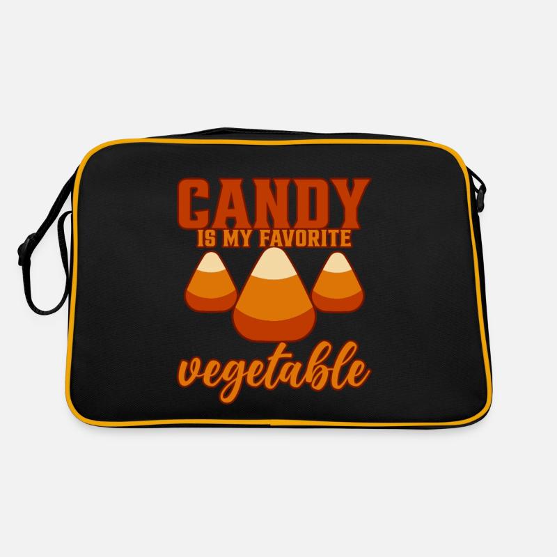 Candy Is My Favorite Vegetable 4 Retro Tasche