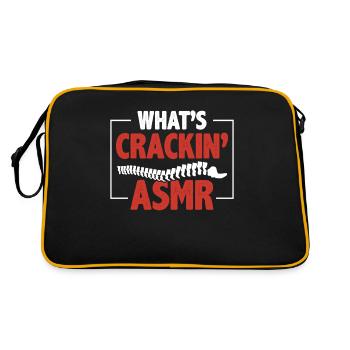 Synaesthesia fan of mental relaxation - Retro Bag - black/gold - Back