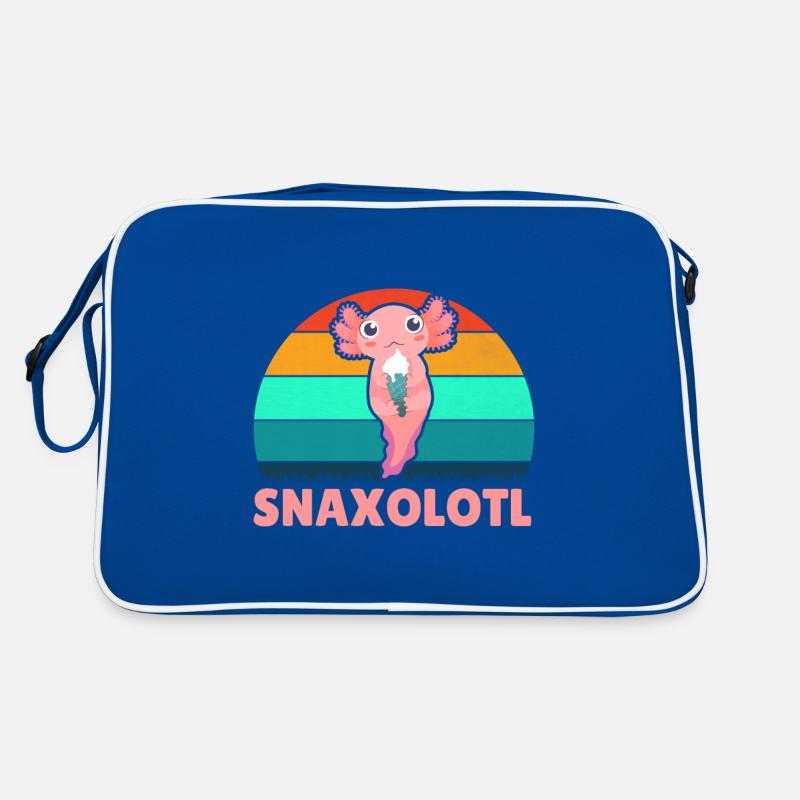 Je suis comme un Axolotl Snaxolotl Sac Retro