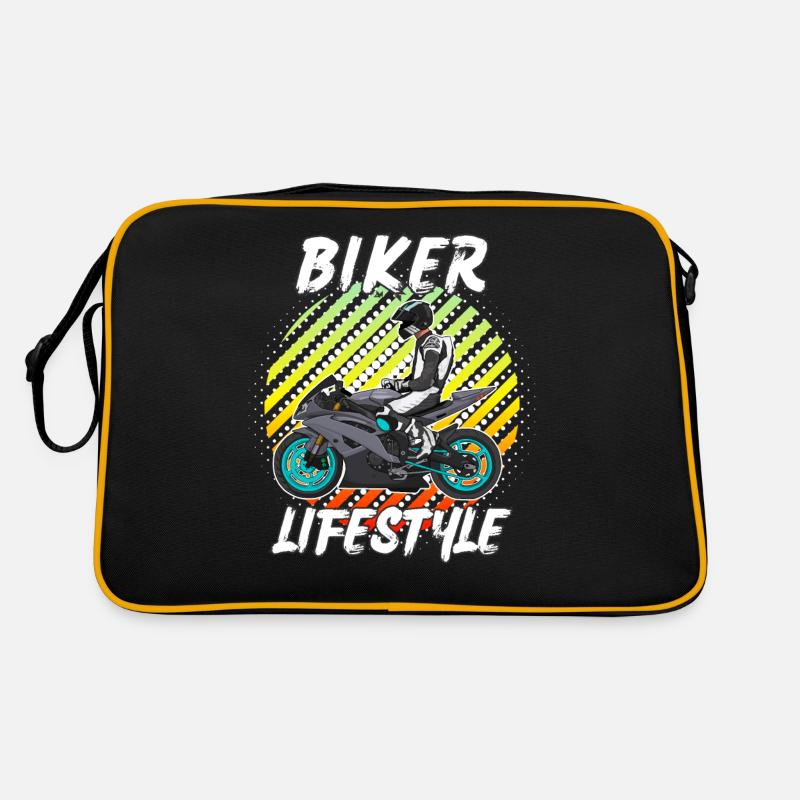 Motorcycle Lifestyle / Motorcycle / Motorcycle biker Retro Bag