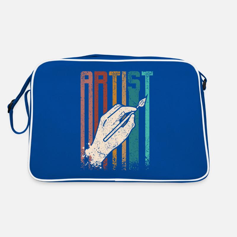 Retro Vintage Painter Arist Retro Tasche