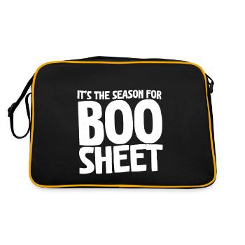 C’est la saison de Boo Sheet - Sac Retro - noir/or - Dos