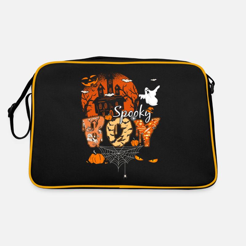 Spooky Boy Halloween Creeper Cadeau Sac Retro