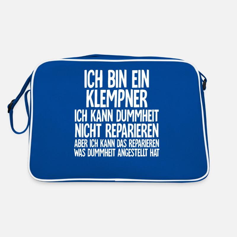 Klempner Retro Tasche