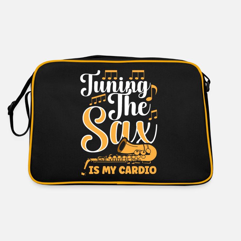 Saxophon Saxophonist Retro Tasche