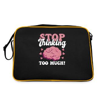 StigmaTe thérapeute des maladies du cerveau humain - Sac Retro - noir/or - Dos