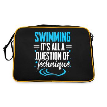 Nageurs Natation Natation - Sac Retro - noir/or - Dos