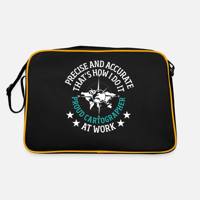 Cartographer Map Cartography Retro Bag