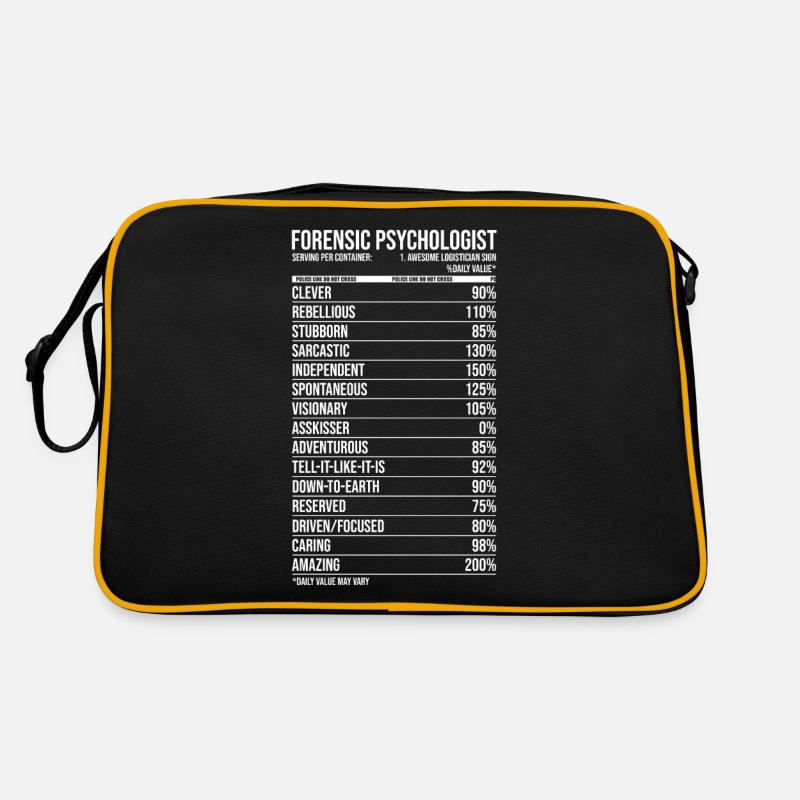 Forensic Psychologist Daily Value Retro Bag