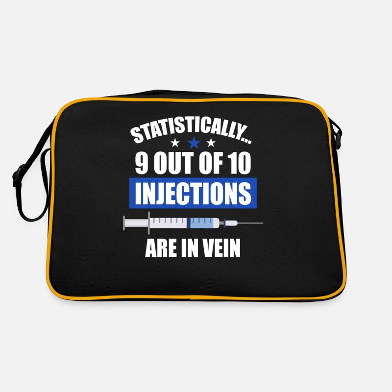 Gesundheitspersonal Patient im häuslichen Bereich Retro Tasche