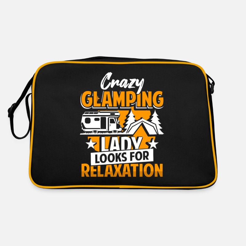 Glamping Camper Glamper Retro Tasche