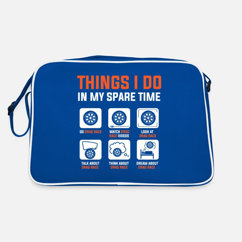 Car mechanic athletes car lovers Retro Bag