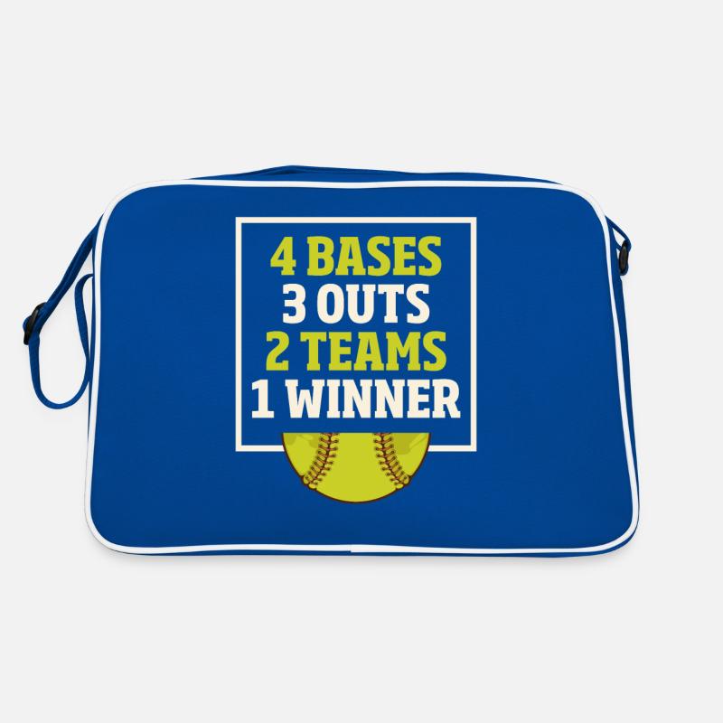 Softball Players Retro Bag