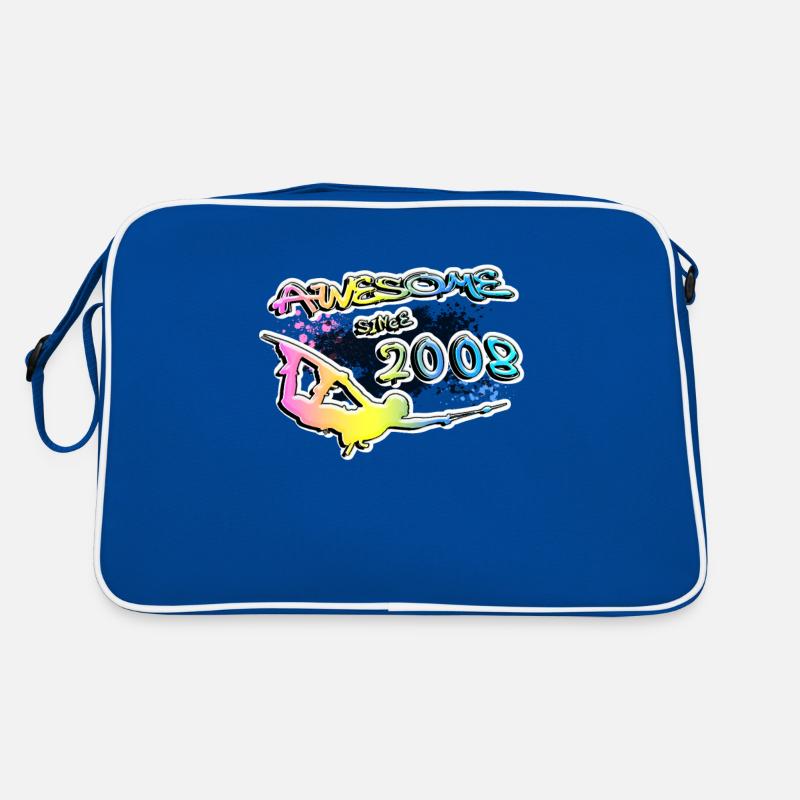 Awesome since 2008. Wakeboard Lifestyle Retro Tasche