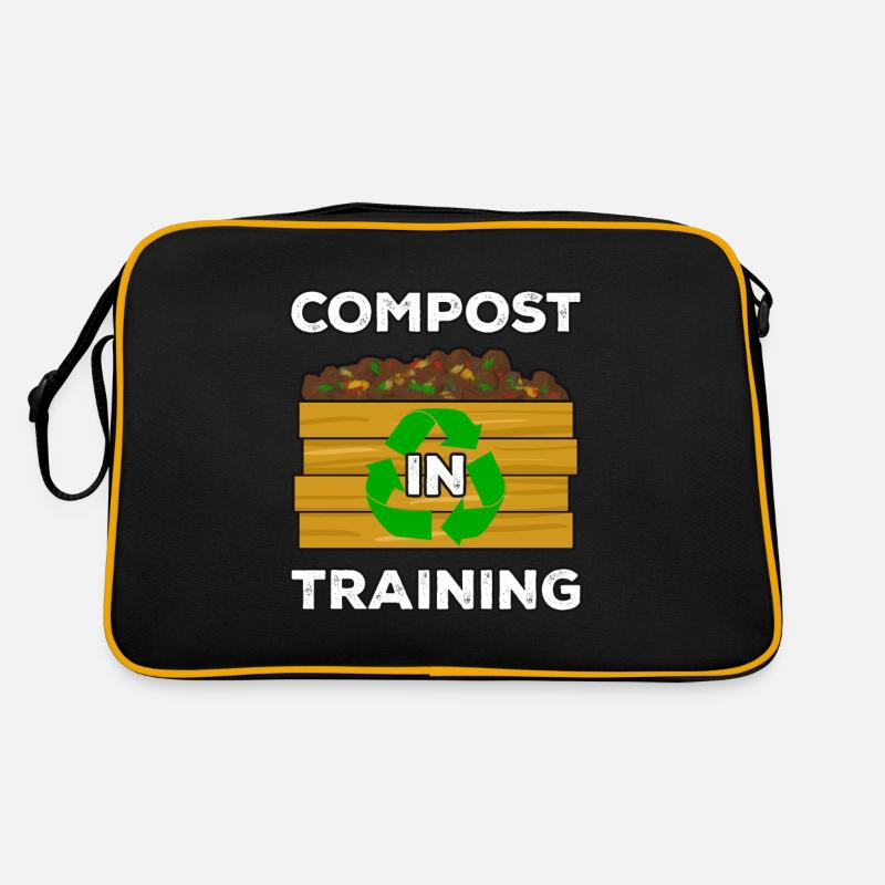 Compost Worms Gift Retro Bag