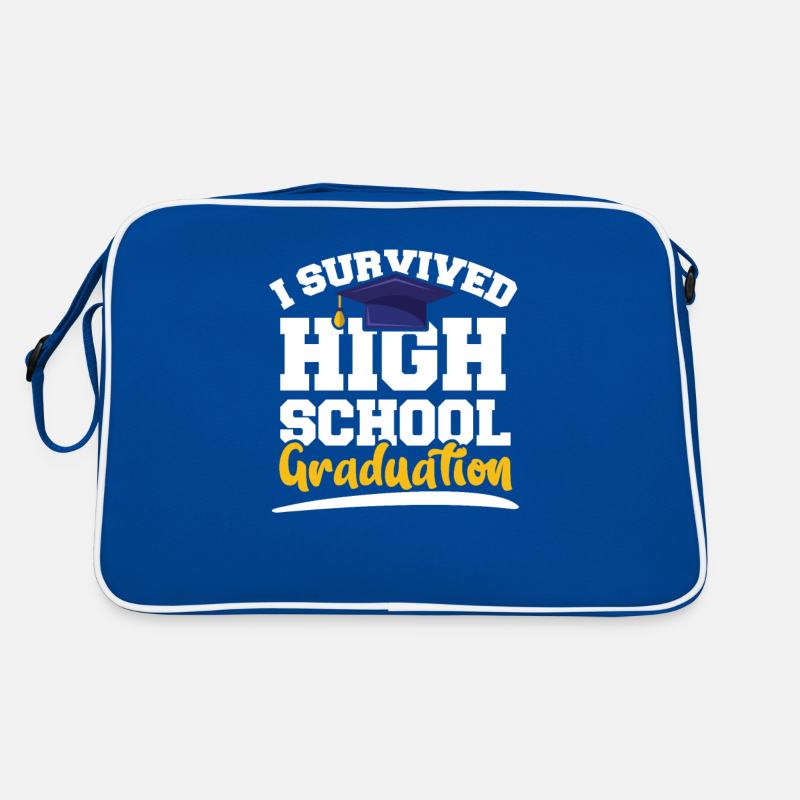 Dernier jour d’école Sortants de l’école Sac Retro