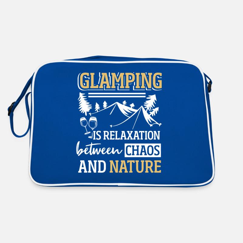 Glamping Glamorous Camping Retro Bag