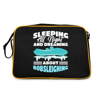 Bob Sledge - Retro Bag - black/gold - Back