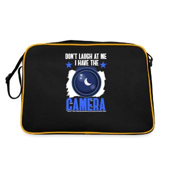 Camera Astrophotography Star Photographer - Retro Bag - black/gold - Back