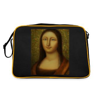 Gustav Klimt Portrait de femme - Sac Retro - noir/or - Dos