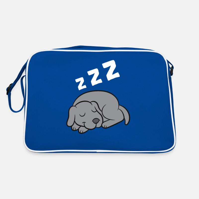 Weimaraner Dog Sleeping Pajama Sleeping Retro Bag