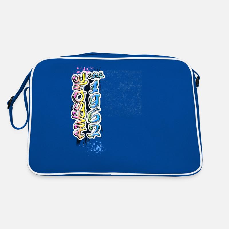 Génial depuis 1962 Motif Graffiti Sac Retro
