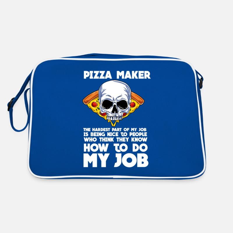 Pizza Retro Tasche