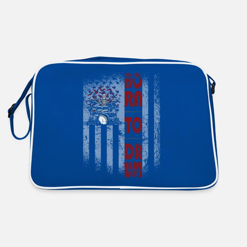 Born to drum - batteur Sac Retro