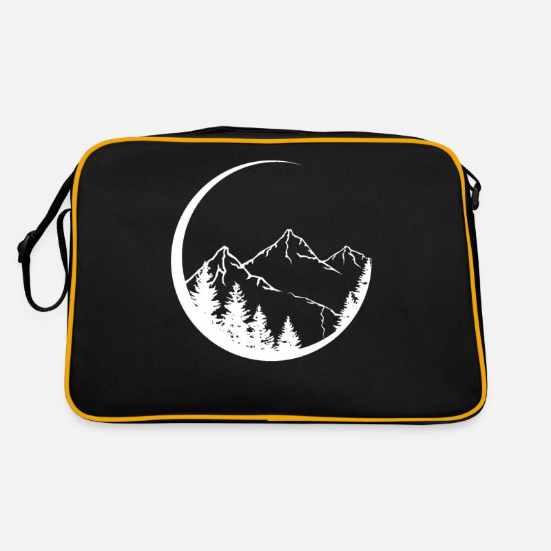 Circle - Mountain - (9) Retro Bag