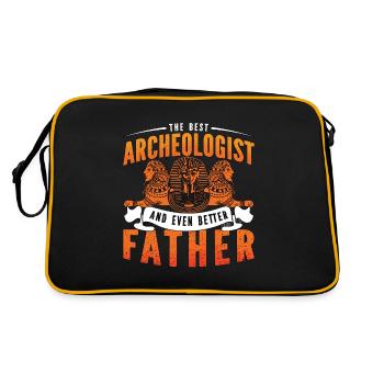 Archéologie Le meilleur archéologue Fouiller Archéologue - Sac Retro - noir/or - Dos