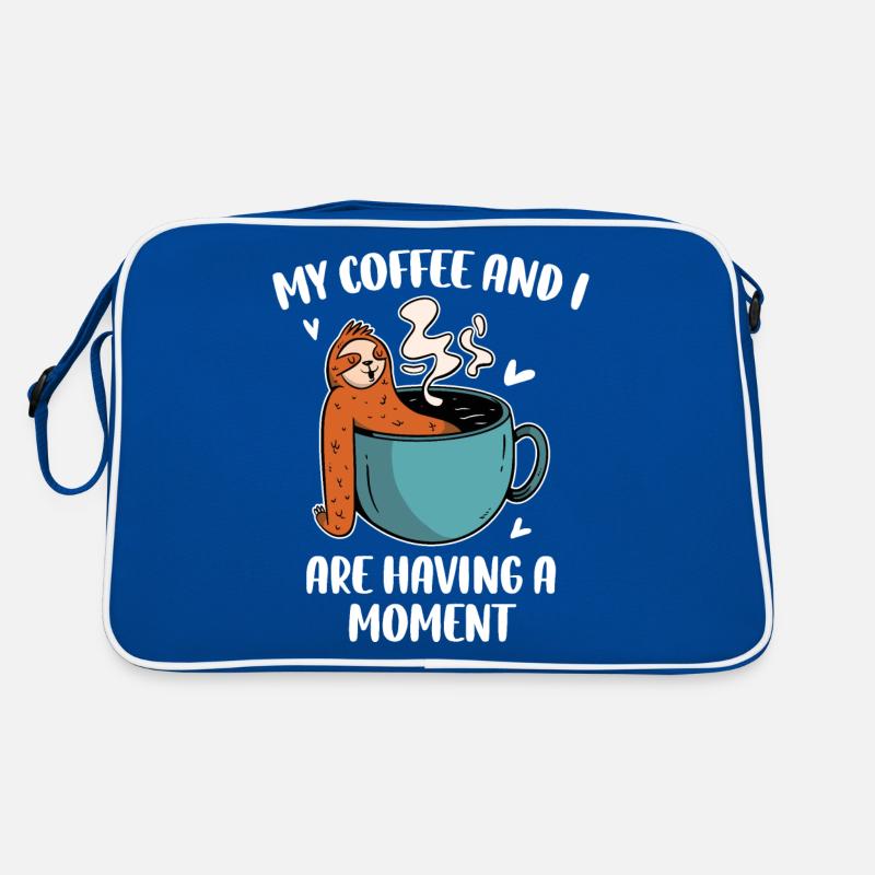 Mon café et moi cadeau de café Sac Retro