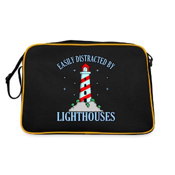 phare - Sac Retro - noir/or - Dos