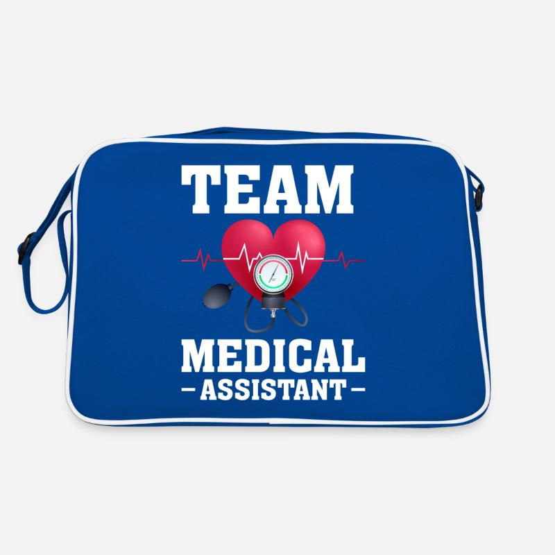 Rythme cardiaque de l’assistant médical de l’équipe Sac Retro