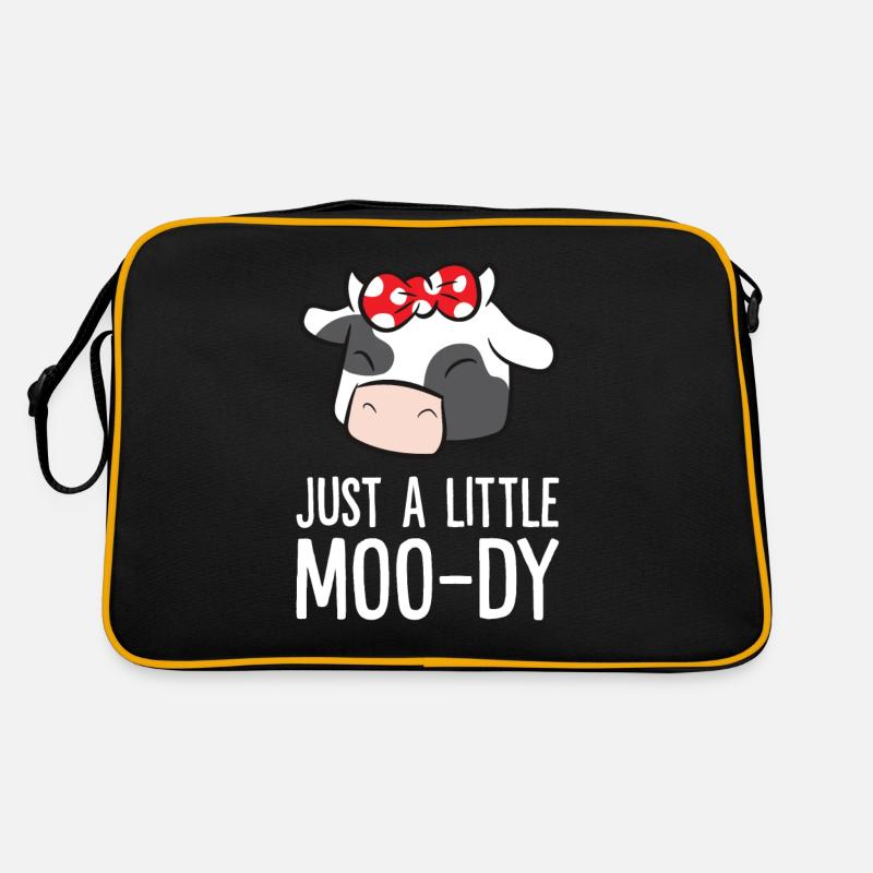 Juste un peu de vaches d’amour moo-dy Sac Retro