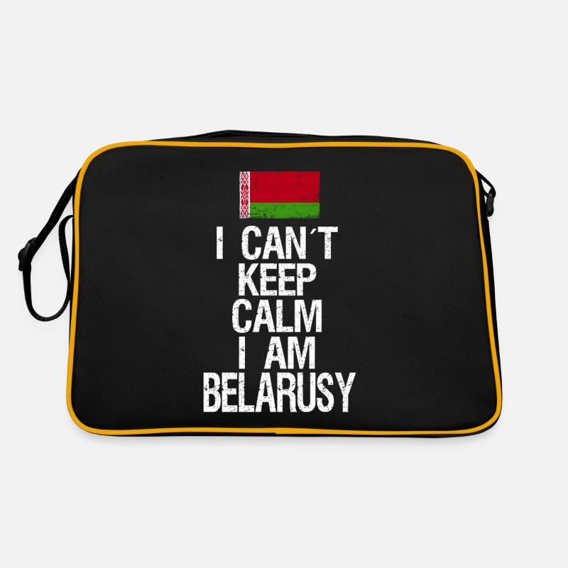 I can not Keep Calm I am Belarusse Retro Bag