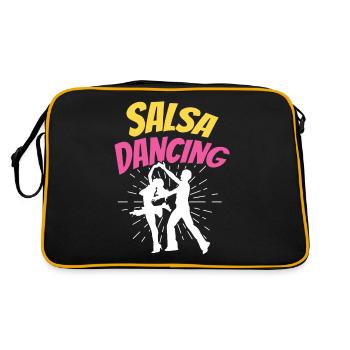 Danse salsa Danseurs de danse de loisir - Sac Retro - noir/or - Dos