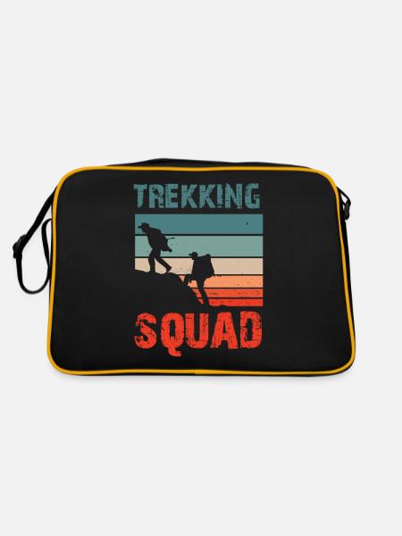 Trekking Team Wanderer Hike Randonnée - Sac Retro - noir/or - Dos