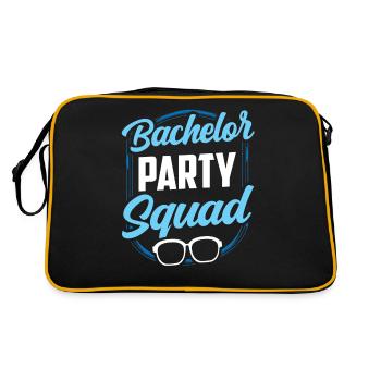 Enterrement de vie de garçon Bachelor Bride - Sac Retro - noir/or - Dos