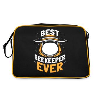 Meilleur apiculteur de tous les temps apiculteurs apiculteurs abeilles - Sac Retro - noir/or - Dos