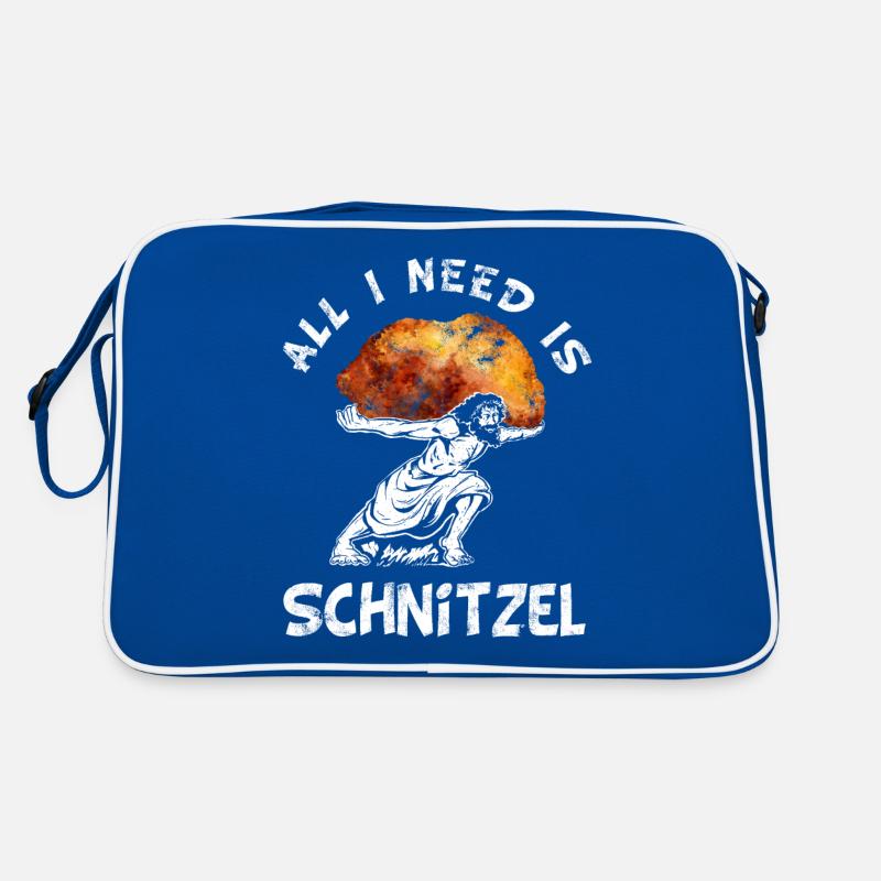 Schnitzellover- funny Jesus Schnitzel Retro Bag
