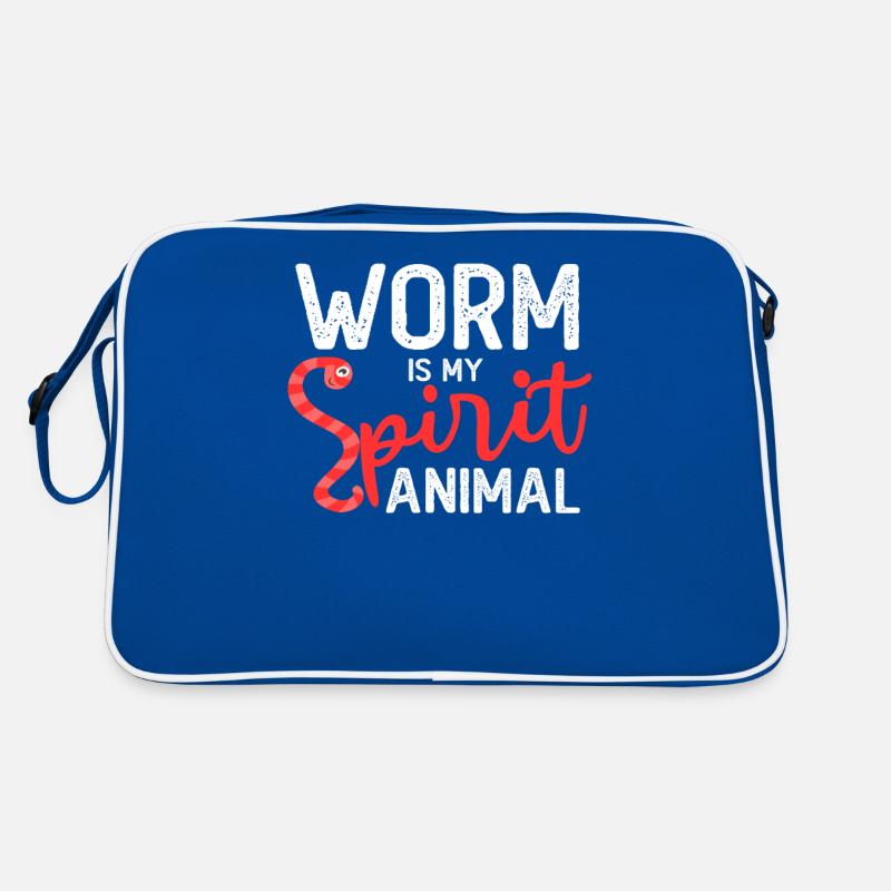 Compost Worms Gift Retro Bag