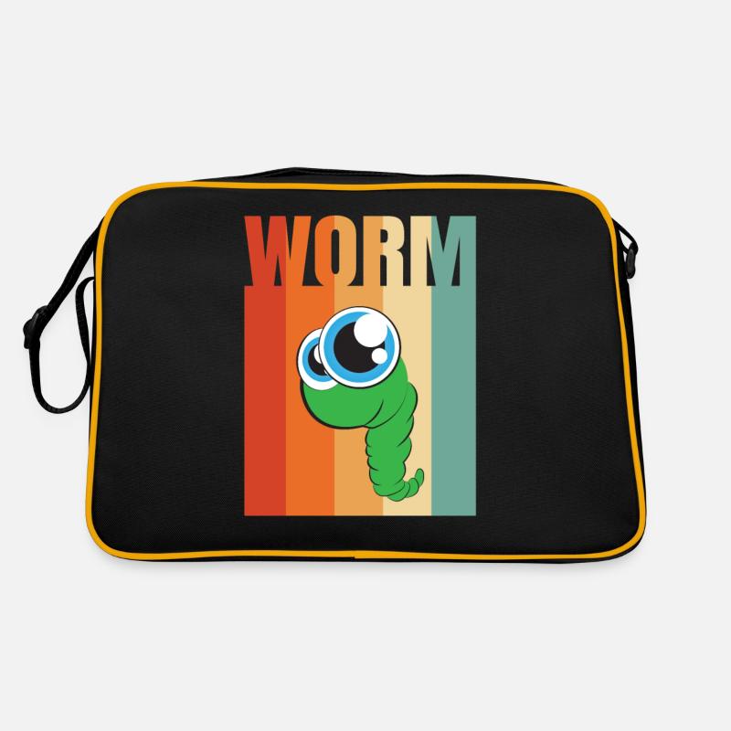 Compost Worms Gift Retro Bag