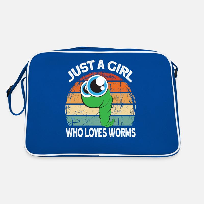 Compost Worms Gift Retro Bag