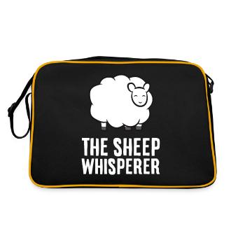 Éleveurs de moutons Berger Le murmure des moutons - Sac Retro - noir/or - Dos