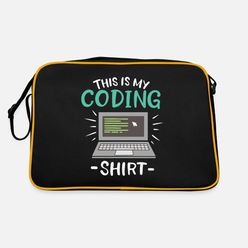 Ceci est mon codeur de chemise de codage Sac Retro