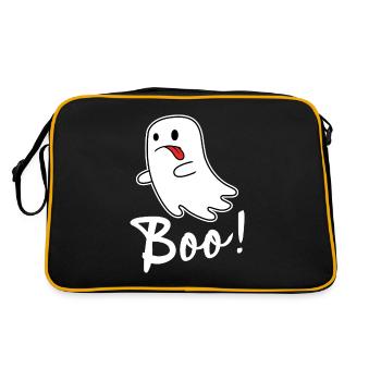Petit fantôme Witching Hour Halloween Ghost - Sac Retro - noir/or - Dos